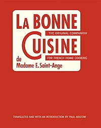 Édition en langue anglaise du livre de cuisine de madame de saint-ange