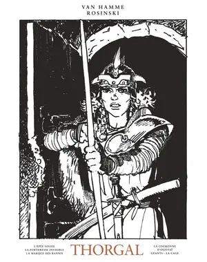 Thorgal black and white no4