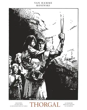 Thorgal black and white no5